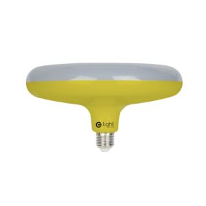 Eko-Light - LED izzó - 15W UFO 4000K + kábel - sárga