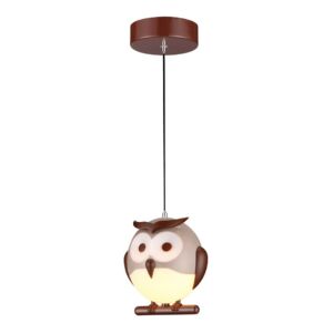 Milagro - OWL függeszték gyerekszobai lámpa - Bagoly - 1XE14 LED