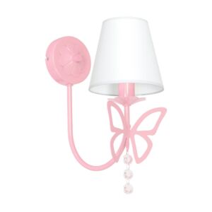 Milagro - CHARLOTTE PINK - fali lámpa - Gyerekszobai lámpa rózsaszín