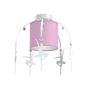 Milagro - BALETNICA PINK - mennyezeti gyerekszobai lámpa - rózsaszín