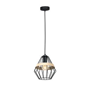 Milagro - CLIFF BLACK - függeszték lámpa 1-es - fekete 1xE27