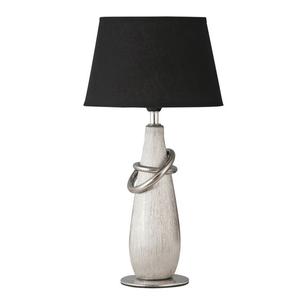 Evely asztali E14 max 40W króm/fekete - Rábalux