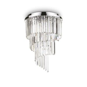 Ideal Lux- Carlton kristály mennyezeti lámpa- Csúcs-Vill Kft.