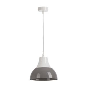 NEL MAŁA - Jupiter - függeszték lámpa 1xE27/60W/230V - fehér; szürke