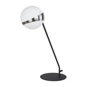 ELFA - Jupiter - asztali lámpa 1xE14/40W - króm; fekete;fehér