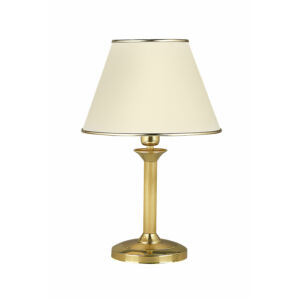 CLASSIC - Jupiter - asztali lámpa 1xE27/60W/230V - fehér; arany