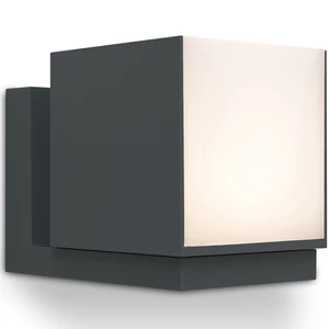 Cuba kültéri LED fali lámpa  1 light dark grey