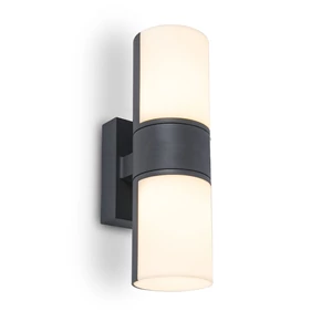 Cyra kültéri LED fali lámpa 2 light dark grey