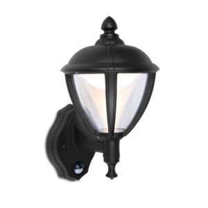 Unite kültéri LED fali lámpa Up  Mozgásérzékelővel -1 light black