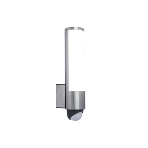 Leda kültéri LED fali lámpa 1 light  Mozgásérzékelővel stainless steel