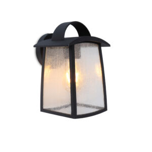 Kelsey kültéri fali lámpa medium 1 light E27 black