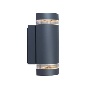 Focus Round kültéri fali lámpa Up &amp; Down 1 light GU10 dark grey