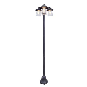 Cate kültéri post 3 light E27 black