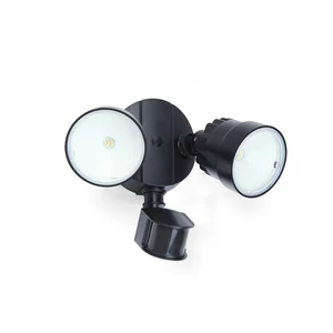 Shrimp II. kültéri LED fali lámpa mozgásérzékelővel 2 light black