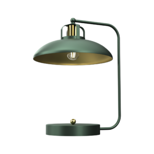 MILAGRO - Felix - asztali lámpa - sötétzöld/arany