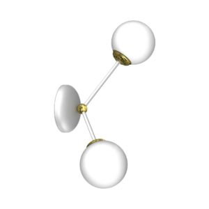 MILAGRO - Joy - kétkarú fali lámpa - fehér