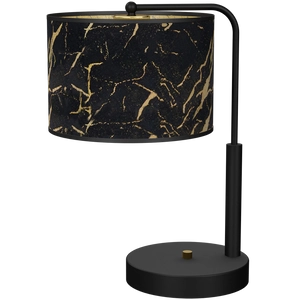 MILAGRO - Senso - Glamour asztali lámpa - fekete/arany