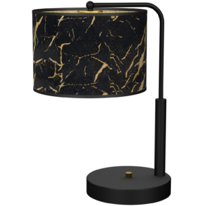 MILAGRO - Senso - Glamour asztali lámpa - fekete/arany