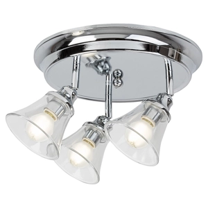 Rábalux - Antoine - Klasszikus - Fürdőszobai hármas mennyezeti lámpa 3XE14