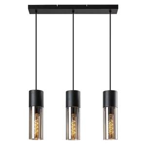 Rábalux - Ronno - Modern - Függeszték 3x27 - fekete