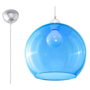 Sollux - Függeszték lámpa - BALL kék