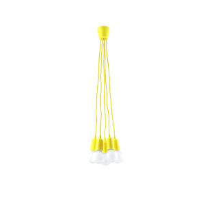 Sollux - Függeszték lámpa - DIEGO 5 sárga