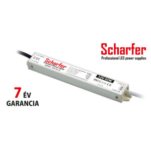 Scharfer- vízálló LED tápegység - 12V 45W