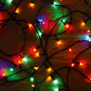Somogyi karácsonyi RGB beltéri fényfűzér 50Led-el 4m-es