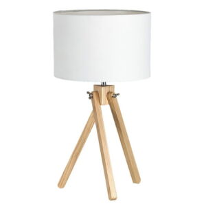 Soren asztali lámpa E14 40W fehér+natúr -  Rábalux