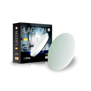 Lagoon fürdőszobai mennyezeti lámpa natúr fehér IP44 36 W-os ø350 mm
