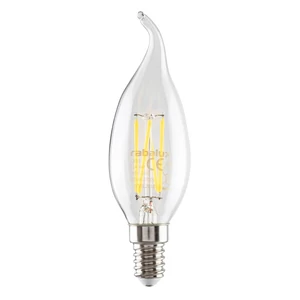 FILAMENT LED izzó  CF35 E14 4W, 450 lm, 2700K-Gyertya