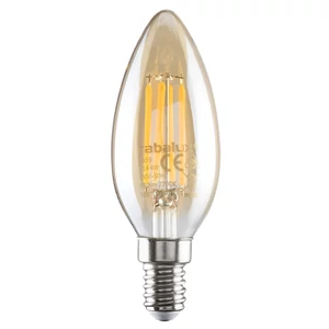 Filament LED izzó  E14 4W, 350 lm, 2700K - Gyertya