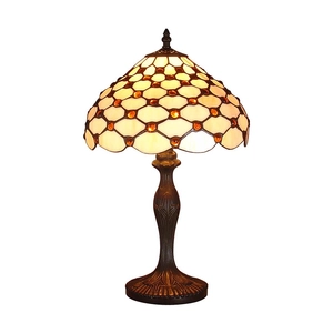 Tiffany asztali lámpa 1xe27/60w gyöngyös