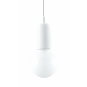 Sollux - Függeszték lámpa - DIEGO 1 Fehér