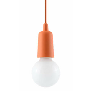 Sollux - Függeszték lámpa - DIEGO 1 narancs