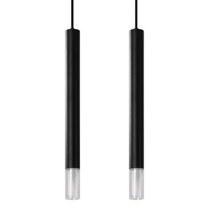 Sollux- Függeszték lámpa, WEZYR 2 fekete- Csúcs-Vill Kft.