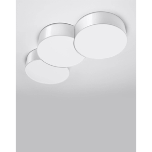 Sollux-Mennyezeti lámpa CIRCLE 3A fehér