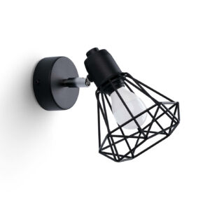 Sollux - Fali lámpa ARTEMIS 1 fekete