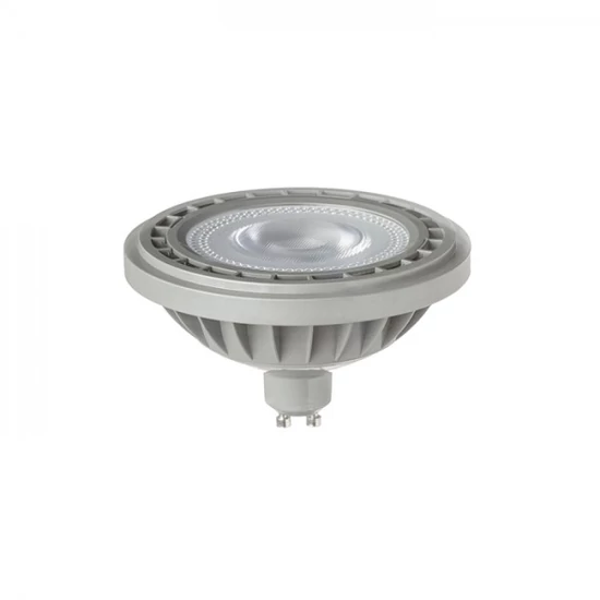 LED ES111 szürke 230V LED GU10 12W 45° 3000K