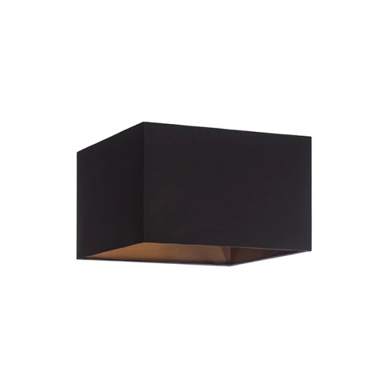 TEMPO 30/19 lámpabúra  Polycotton fekete/réz fólia  max. 23W