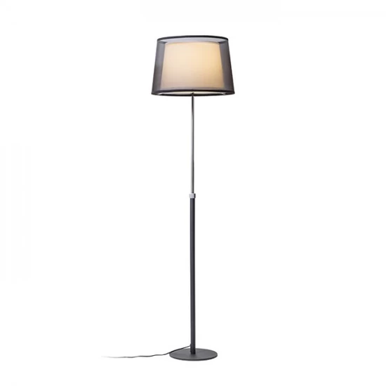 ESPLANADE állólámpa fekete/fehér króm 230V E27 42W