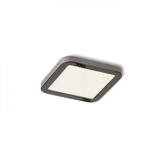 HUE SQ 9 süllyesztett lámpa  fekete króm 230V LED 6W  3000K