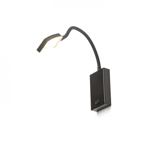 FRISCO W fali lámpa fekete  230V LED 4.2W 120°  3000K