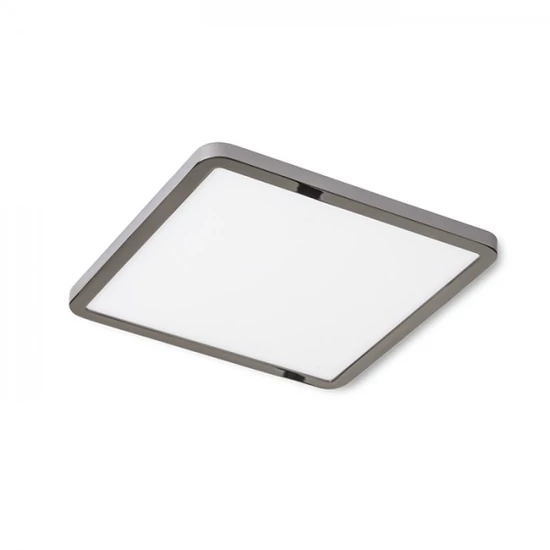 HUE SQ 17 dimmelhető, szabályozható led panel - süllyesztett lámpa  fekete króm 230V LED 18W  3000K