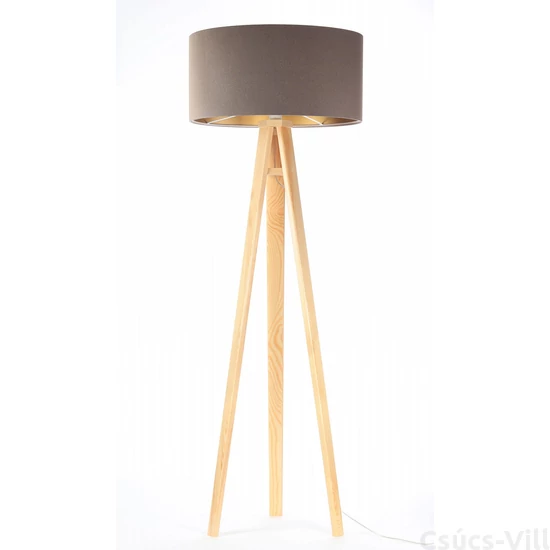 BPS Glamour Henger Álló Lámpa - Barna/Arany - 50 cm