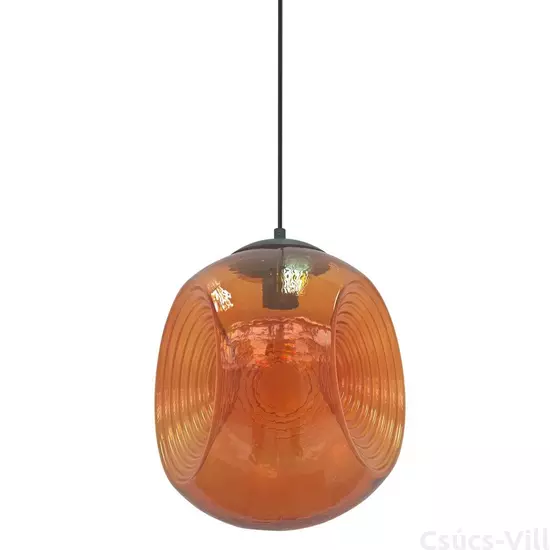 Candellux- CLUB függeszték lámpa, 1x60W- narancssárga