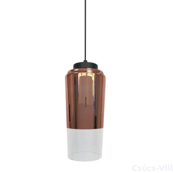 Candellux- TUBE függeszték lámpa 1x60W- réz