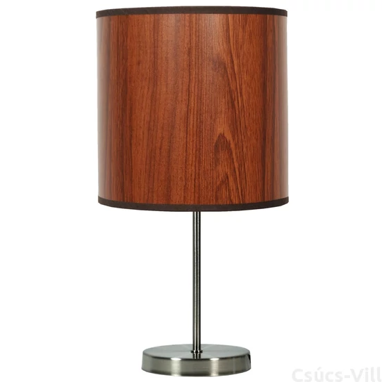 Candellux- TIMBER asztali lámpa 1x60W-barna