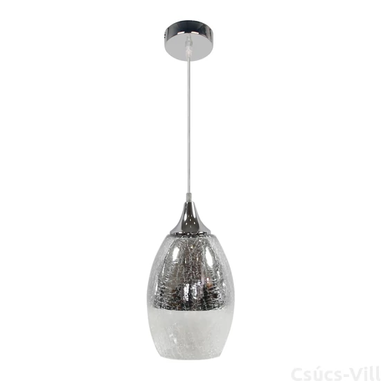 CELIA Függeszték 1 16 1X60W E27 Ezüst - Candellux