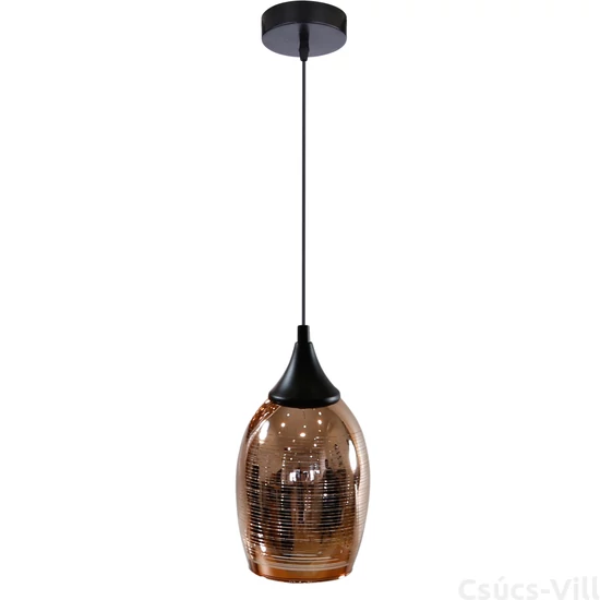 MARINA Függeszték 1 14 1X60W E27 Réz - Candellux